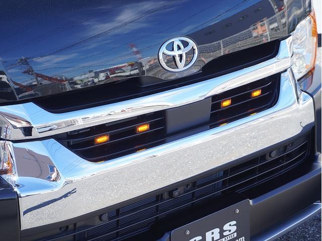 ハイエースワゴン GL BIG-Xシンプルモデル 12.8フリップダウンモニター ETC デルタフォースOVAL16インチ MONSTAマッドウォーリアM/T CLSバンパーパネル コーナーレンズカバー FLEXテール(19枚目)