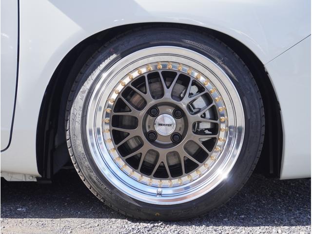 プロボックス ハイブリッドＧＬ　ＷＯＲＫＭＥＩＳＴＥＲ　Ｍ１　１６インチアルミホイール（チタンゴールド）　Ｔ－ＣＲＩＭＢ車高調キット（4枚目）