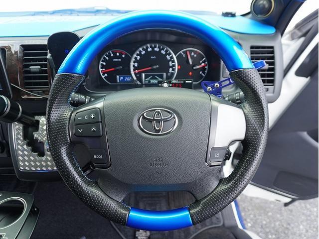 ハイエースバン スーパーＧＬ　５０ＴＨ　アニバーサリーリミテッド　ＡＬＰＩＮＥ　ＢＩＧ－Ｘ／フリップベッドキット／ドライブレコーダー／ＰＩＶＯＴオートクルーズ付スロコン／フロントスピーカー交換／ＥＳＳＥＸ１９インチアルミホイール／クワトログリル／フルエアロ（49枚目）