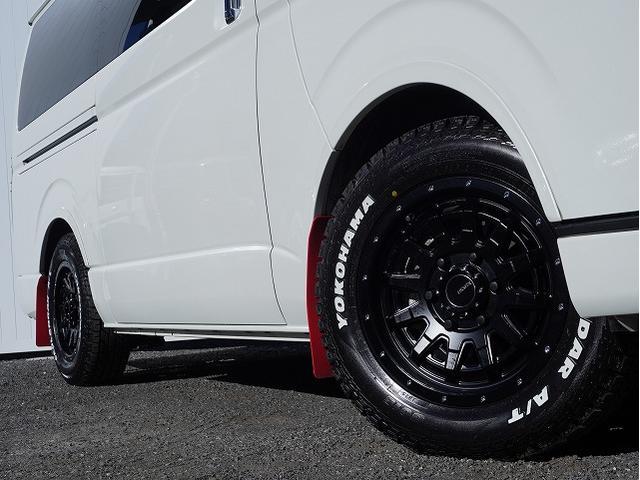 ハイエースバン スーパーＧＬ　ダークプライムＩＩ　７人乗り架装／キャプテンシート／ＡＬＰＩＮＥ　ＢＩＧ－Ｘ／ＡＬＰＩＮＥ　１２．８型フリップダウンモニター／ＥＳＳＥＸクワトログリル／コンフォートリーフ（改造申請済み）／ＲＥＣＡＲＯシート／社外デジミラ（21枚目）