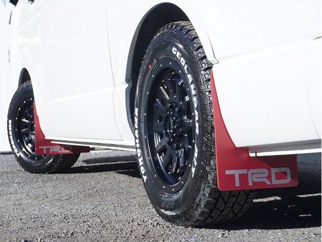 ハイエースバン スーパーＧＬ　ダークプライムＩＩ　７人乗り架装／キャプテンシート／ＡＬＰＩＮＥ　ＢＩＧ－Ｘ／ＡＬＰＩＮＥ　１２．８型フリップダウンモニター／ＥＳＳＥＸクワトログリル／コンフォートリーフ（改造申請済み）／ＲＥＣＡＲＯシート／社外デジミラ（34枚目）