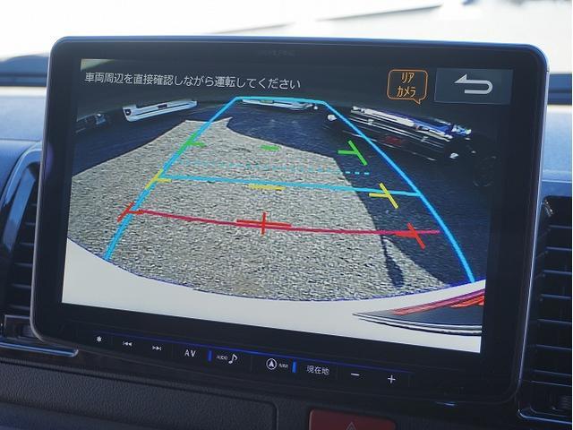 ハイエースバン スーパーＧＬ　ダークプライムＩＩ　７人乗り架装／キャプテンシート／ＡＬＰＩＮＥ　ＢＩＧ－Ｘ／ＡＬＰＩＮＥ　１２．８型フリップダウンモニター／ＥＳＳＥＸクワトログリル／コンフォートリーフ（改造申請済み）／ＲＥＣＡＲＯシート／社外デジミラ（48枚目）