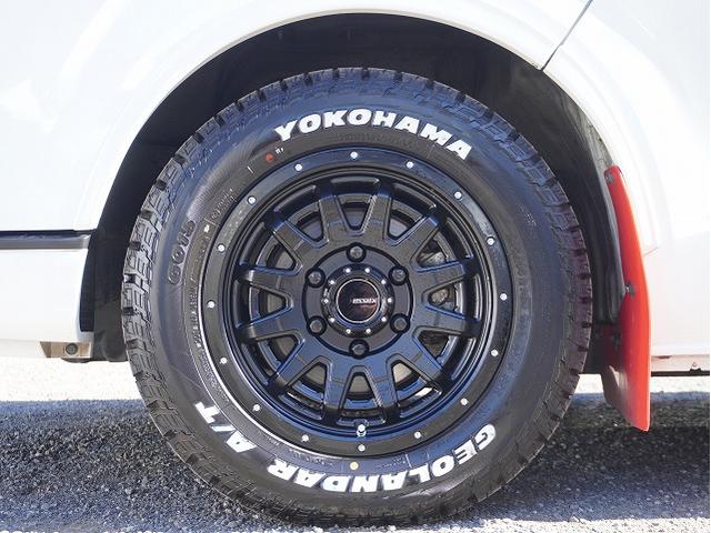 ハイエースバン スーパーＧＬ　ダークプライムＩＩ　７人乗り架装／キャプテンシート／ＡＬＰＩＮＥ　ＢＩＧ－Ｘ／ＡＬＰＩＮＥ　１２．８型フリップダウンモニター／ＥＳＳＥＸクワトログリル／コンフォートリーフ（改造申請済み）／ＲＥＣＡＲＯシート／社外デジミラ（75枚目）