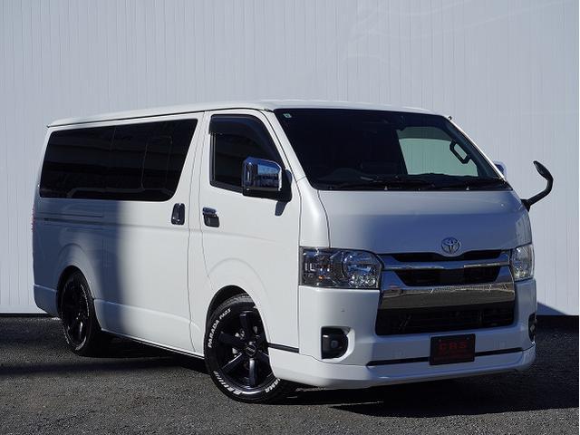 ハイエースバン スーパーＧＬ　ダークプライムＩＩ　ＡＬＰＩＮＥ　ＢＩＧ－Ｘ／カスタムベッドキット（ウレタン無し）／フロアフローリング／シートカバー／エンジンルームカバー／ドライブレコーダー／ＥＴＣ（9枚目）