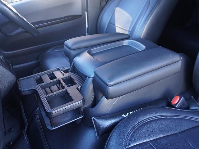 ハイエースバン スーパーＧＬ　ダークプライムＩＩ　ＡＬＰＩＮＥ　ＢＩＧ－Ｘ／カスタムベッドキット（ウレタン無し）／フロアフローリング／シートカバー／エンジンルームカバー／ドライブレコーダー／ＥＴＣ（65枚目）