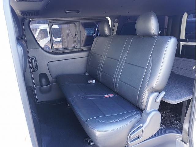 ハイエースバン スーパーＧＬ　ダークプライムＩＩ　ＡＬＰＩＮＥ　ＢＩＧ－Ｘ／カスタムベッドキット（ウレタン無し）／フロアフローリング／シートカバー／エンジンルームカバー／ドライブレコーダー／ＥＴＣ（71枚目）