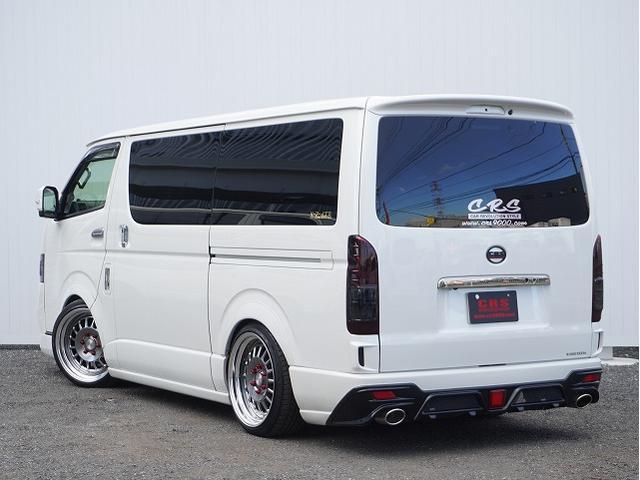 ハイエースバン スーパーＧＬ　ダークプライムＩＩ　ＢＩＧ－Ｘ／フリップダウンモニター／ドラレコ／ＥＴＣ／ＥＳＳＥＸアルミホイール／ＥＳＳＥＸフルエアロ／ベッドキット（ウレタン無し）／フロアフローリング／エンジンルームカバー／フロアマット／シートカバー（27枚目）