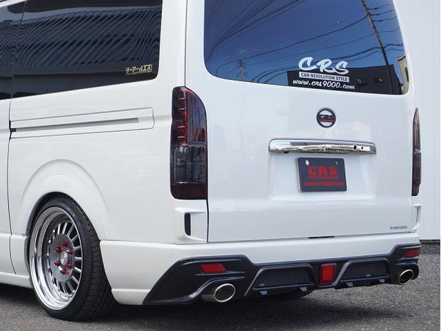 ハイエースバン スーパーＧＬ　ダークプライムＩＩ　ＢＩＧ－Ｘ／フリップダウンモニター／ドラレコ／ＥＴＣ／ＥＳＳＥＸアルミホイール／ＥＳＳＥＸフルエアロ／ベッドキット（ウレタン無し）／フロアフローリング／エンジンルームカバー／フロアマット／シートカバー（28枚目）