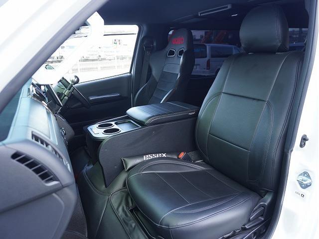 ハイエースバン スーパーＧＬ　ダークプライムＩＩ　ＢＩＧ－Ｘ／フリップダウンモニター／ドラレコ／ＥＴＣ／ＥＳＳＥＸアルミホイール／ＥＳＳＥＸフルエアロ／ベッドキット（ウレタン無し）／フロアフローリング／エンジンルームカバー／フロアマット／シートカバー（67枚目）