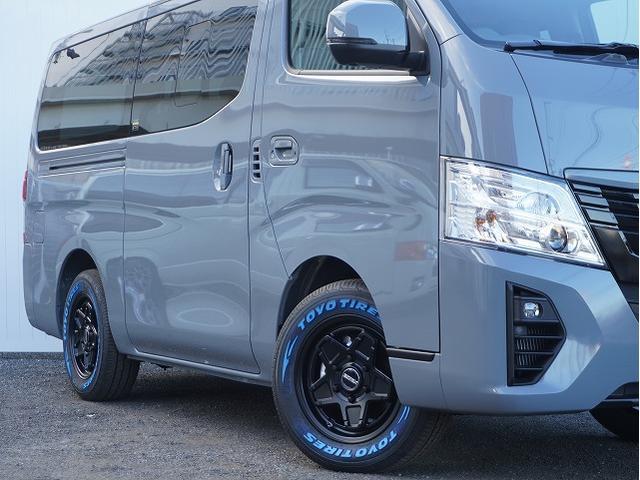 キャラバン ロンググランドプレミアムＧＸ　ＢＩＧ－Ｘシンプルモデル　ＥＴＣ　ＥＳＳＥＸキャラバン用フロントスポイラー　フロントグリル塗装　ドアミラー塗装　リアガーニッシュ塗装　ＥＮＣＳ－１６インチアルミホイール（12枚目）