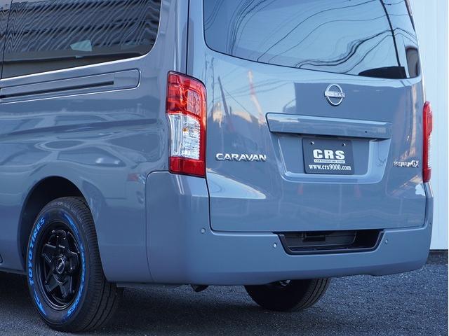 キャラバン ロンググランドプレミアムＧＸ　ＢＩＧ－Ｘシンプルモデル　ＥＴＣ　ＥＳＳＥＸキャラバン用フロントスポイラー　フロントグリル塗装　ドアミラー塗装　リアガーニッシュ塗装　ＥＮＣＳ－１６インチアルミホイール（26枚目）