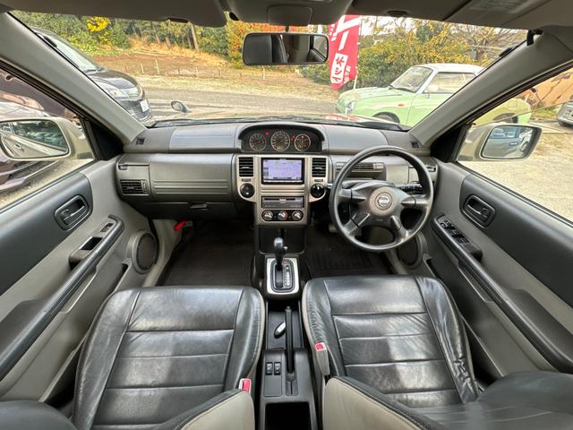 エクストレイル Ｓｔｔ　１５１８８６ＫＭ／ＥＴＣ／ＣＤ／ＤＶＤ／ＢＬＵＥＴＯＯＴＨ／レザーシート／フルセグＴＶ／４ＷＤ／ルーフレール／シートヒーター／社外アルミ／１６インチ（23枚目）