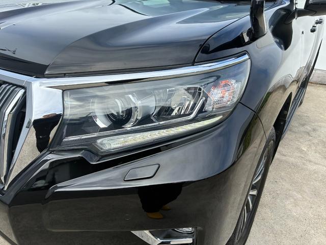 ランドクルーザープラド ＴＸ　Ｌパッケージ　１オーナー／禁煙車／サンルーフ／黒革シート／シートエアコン＆ヒーター／パワーシート／アダプティブクルーズ／オートマチックハイビーム／バックカメラ（3枚目）