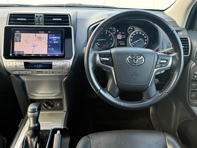 ランドクルーザープラド ＴＸ　Ｌパッケージ　１オーナー／禁煙車／サンルーフ／黒革シート／シートエアコン＆ヒーター／パワーシート／アダプティブクルーズ／オートマチックハイビーム／バックカメラ（34枚目）