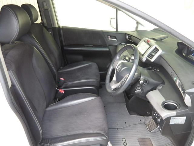 フリードハイブリッド ジャストセレクション　６人乗り／両側電動ドア／ハーフレザーシート／純正アルミホイール／イクリプスナビ／ＴＶ／ＢＴ／バックカメラ／ＥＴＣ／プレミアムホワイト・パール／禁煙車（17枚目）