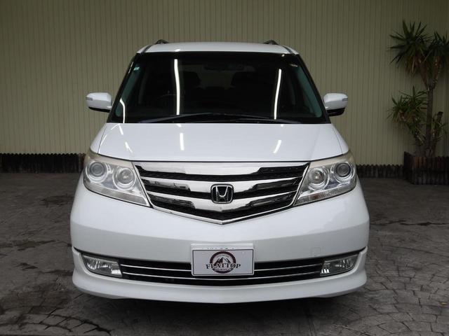 エリシオンプレステージ SG 25年4月登録/最終型/本革シート&ヒーター/両側電動ドア/純正HDDナビ/フルセグTV/DVDビデオ/バックカメラ/フリップダウンモニター/ドラレコ/2024年製BSレグノタイヤ/禁煙車/修復歴無し(2枚目)