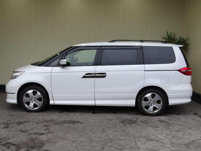 エリシオンプレステージ SG 25年4月登録/最終型/本革シート&ヒーター/両側電動ドア/純正HDDナビ/フルセグTV/DVDビデオ/バックカメラ/フリップダウンモニター/ドラレコ/2024年製BSレグノタイヤ/禁煙車/修復歴無し(8枚目)