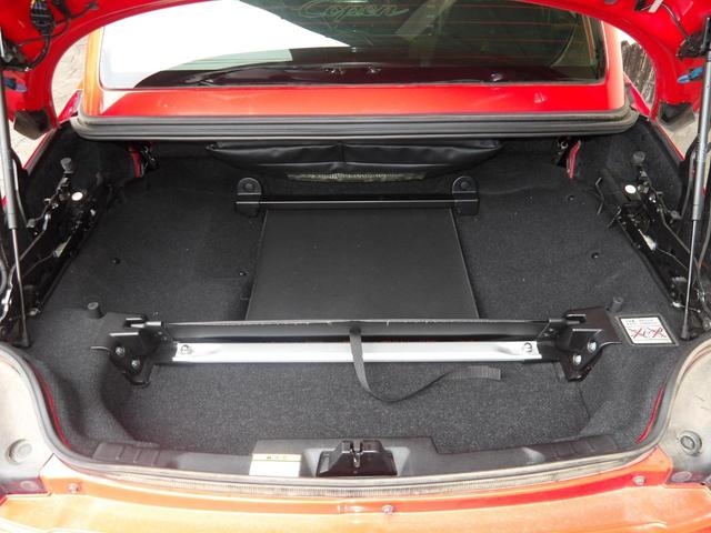 コペン ファーストアニバーサリーエディション 16年11月登録/電動オープンOK/レカロシート/シートヒーター/車検9年11月/フジツボマフラー/MINIライトアルミホイール/ナビ/TV/BT/バックカメラ/ETC/禁煙車/修復歴無し(35枚目)