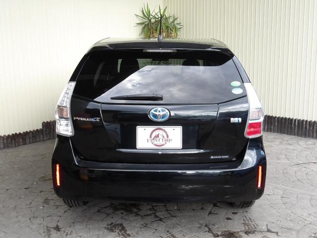 プリウスアルファ S 25年2月登録/202ブラック/ストラーダナビ/フルセグTV/BT/DVDビデオ/バックカメラ/ETC/禁煙車/修復歴無し(5枚目)