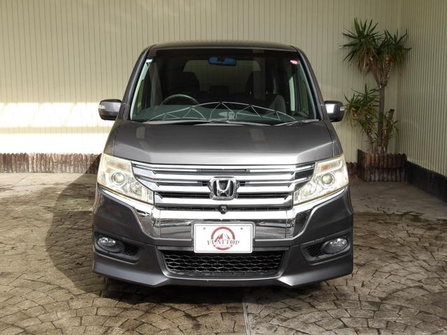 ステップワゴンスパーダ Z インターナビセレクション 24年10月登録/後期型/ポリッシュドメタル・メタリック/両側電動ドア/純正HDDインターナビ/TV/DVDビデオ/全方位カメラ/純正後席フリップダウンモニター/ETC/スマートキー/禁煙車(2枚目)