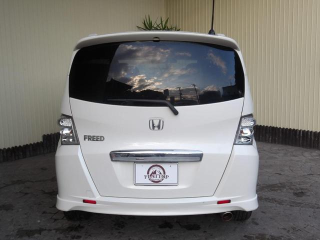 フリード Ｇ　エアロ　ジャストセレクション　２２年１２月登録／純正エアロ／プレミアムホワイト・パール／電動スライドドア／純正ＨＤＤインターナビ／ＴＶ／ＤＶＤビデオ／バックカメラ／ＥＴＣ／７人乗り／禁煙車／修復歴無し（6枚目）