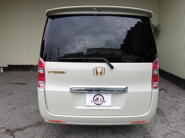 ステップワゴン L Lタイプ/プレミアムヒダマリアイボリーパール/純正HDDインターナビ/TV/DVDビデオ/全方位カメラ/純正フリップダウンモニター/ETC/モデューロアルミホイール/スマートキー/禁煙車/修復歴無し(15枚目)