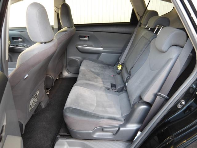 プリウスアルファ Sツーリングセレクション 純正エアロ/純正17インチアルミ/202ブラック/純正HDDナビ/フルセグTV/DVDビデオ/Bluetooth/バックカメラ/ビルトインETC/禁煙車(11枚目)