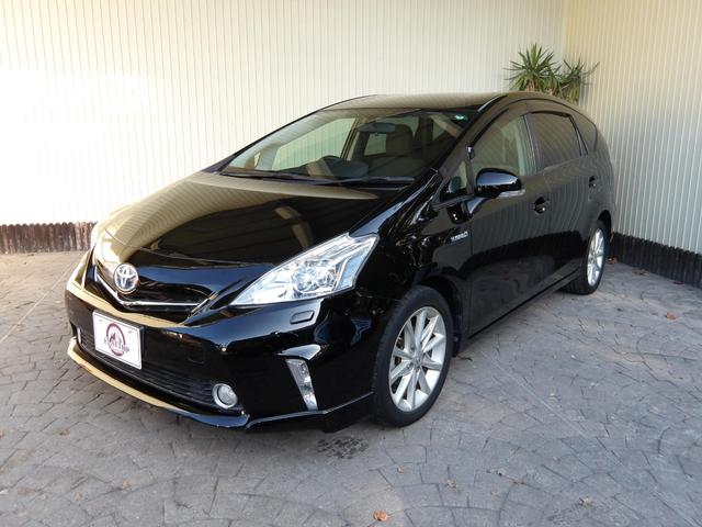 プリウスアルファ Sツーリングセレクション 純正エアロ/純正17インチアルミ/202ブラック/純正HDDナビ/フルセグTV/DVDビデオ/Bluetooth/バックカメラ/ビルトインETC/禁煙車(13枚目)