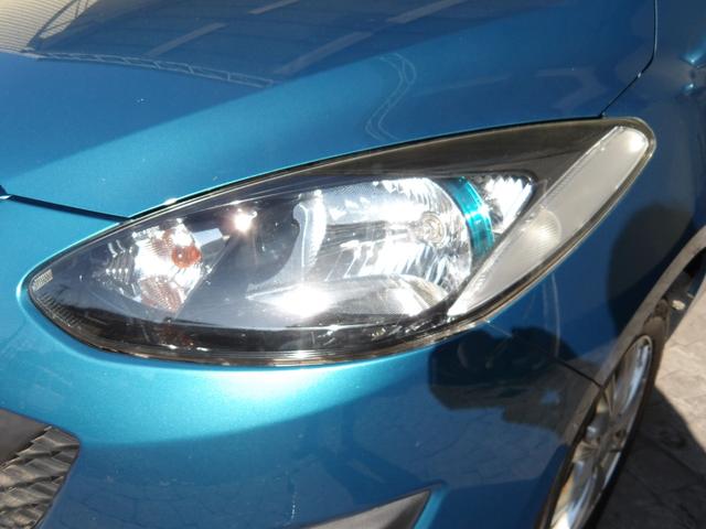 デミオ 13-スカイアクティブ 23年7月登録/アクアティックブルーマイカ/イクリプスナビ/TV/ETC/スマートキー/社外アルミホイール/禁煙車/修復歴無し(22枚目)