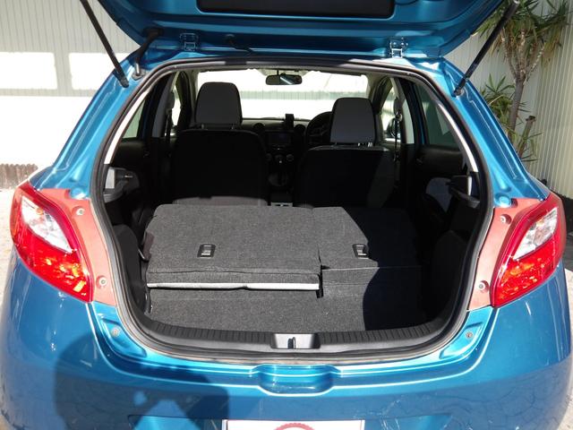 デミオ 13-スカイアクティブ 23年7月登録/アクアティックブルーマイカ/イクリプスナビ/TV/ETC/スマートキー/社外アルミホイール/禁煙車/修復歴無し(39枚目)