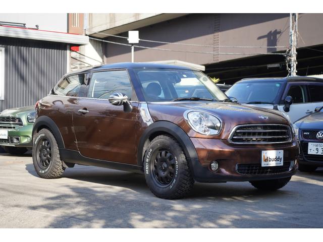 ＭＩＮＩ クーパー　ペースマン　リフトアップ　マッドタイヤ　ホイール　禁煙車　ＨＩＤ　ＥＴＣ　キーレス　ＩＳＯＦＩＸ（3枚目）