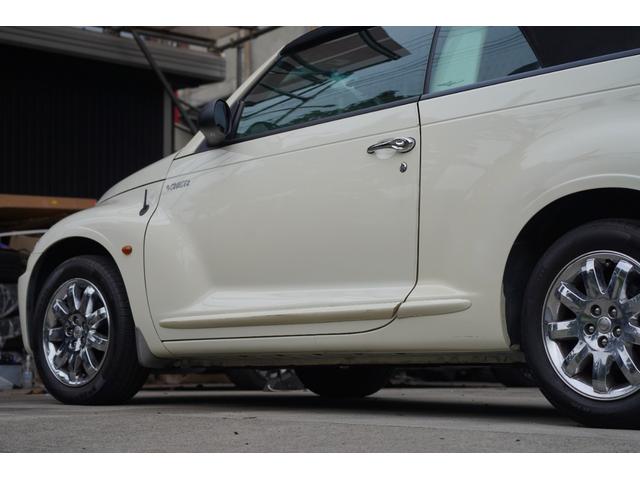 クライスラー・ＰＴクルーザーカブリオ リミテッド　禁煙車　記録簿１０枚　電動オープン　キーレス　ＥＴＣ　レザーシート　クルーズコントロール（18枚目）