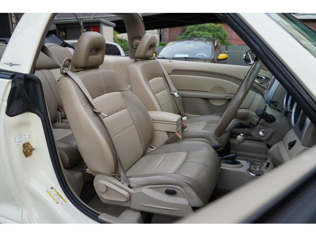 クライスラー・ＰＴクルーザーカブリオ リミテッド　禁煙車　記録簿１０枚　電動オープン　キーレス　ＥＴＣ　レザーシート　クルーズコントロール（35枚目）