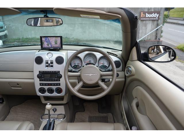 クライスラー・ＰＴクルーザーカブリオ リミテッド　禁煙車　記録簿１０枚　電動オープン　キーレス　ＥＴＣ　レザーシート　クルーズコントロール（37枚目）