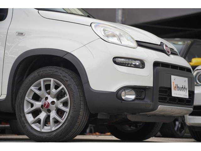 パンダ ４×４イタリアーナ　６速ＭＴ　禁煙車　記録簿６枚　４ＷＤターボ　カロッツェリアディスプレイオーディオ　ＥＴＣ　キーレス　スペアキー（30枚目）