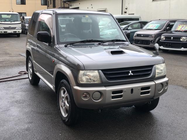 パジェロミニ 三菱 ｖｒ ４ｗｄ インタークーラーターボ ５速マニュアル車 ｅｔｃ アルミホイール ａｂｓ ダブルエアバッグ 背面タイヤの中古車詳細 中古車検索ならkurutown クルタウン