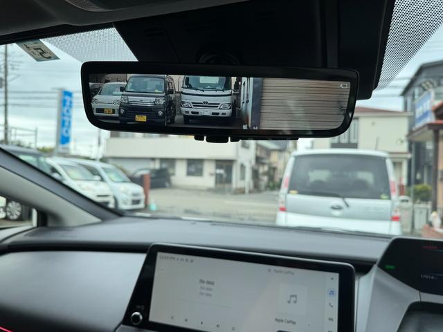プリウス Ｚ　１オーナ禁煙車／ＧＲスポイラー／レイズ２０インチ／ローダウン／デジタルインナーミラー内蔵ドラレコ／パノラミックビュー／Ｐバックドア／（25枚目）