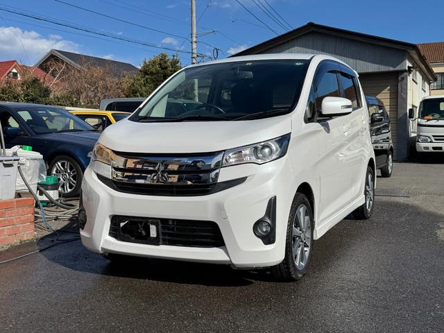 ｅＫカスタム Ｔ　１オーナー／禁煙車／インタークーラーターボ／ナビ地デジ／Ｂｌｕｅｔｏｏｔｈ／バックカメラ／スマートキー／ＨＩＤ／（2枚目）