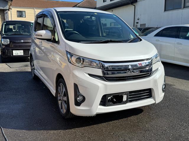 ｅＫカスタム Ｔ　１オーナー／禁煙車／インタークーラーターボ／ナビ地デジ／Ｂｌｕｅｔｏｏｔｈ／バックカメラ／スマートキー／ＨＩＤ／（6枚目）