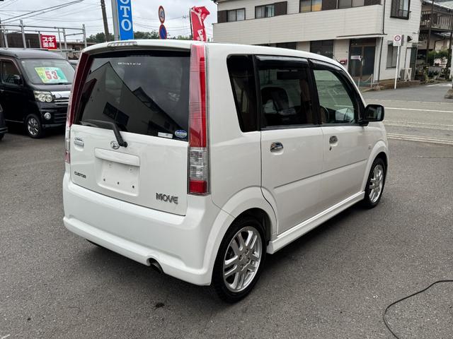 ムーヴ カスタム　ＲＳ　禁煙車／４気筒インタークーラーターボ／前期ステアシフト／キーレス／（5枚目）