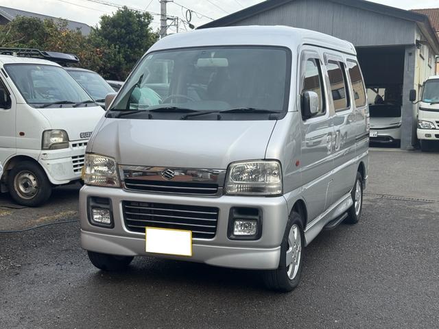 エブリイワゴン ジョイポップターボＰＺ　禁煙車／４ＷＤターボ／リアヒーター／キーレス／両側スライドドア／オートステップ／ＥＴＣ／（2枚目）