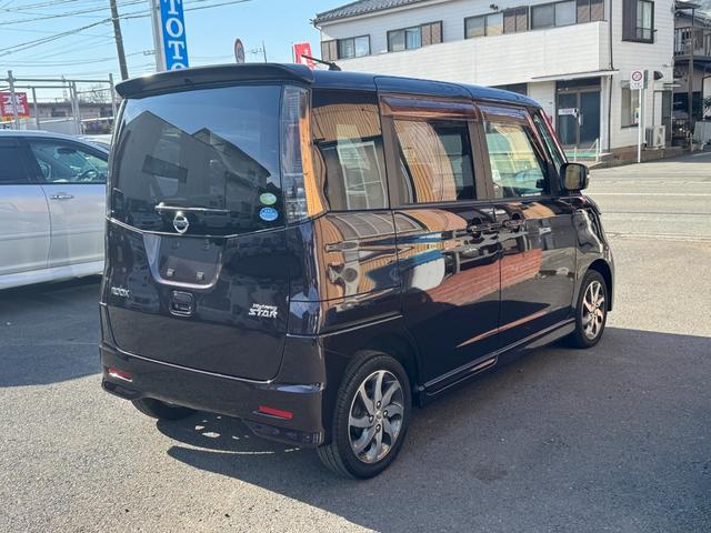 ルークス ハイウェイスターターボ 禁煙車/インタークーラーターボ/4WD/シートヒーター/ナビ地デジ/両側電動ドア/スマートキー/ETC/バックカメラ/(5枚目)