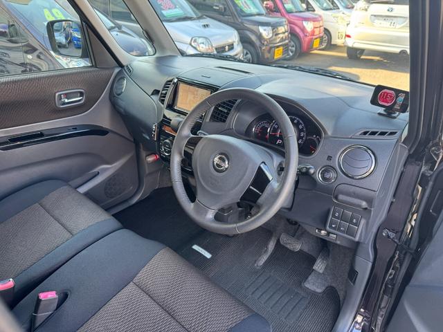 ルークス ハイウェイスターターボ 禁煙車/インタークーラーターボ/4WD/シートヒーター/ナビ地デジ/両側電動ドア/スマートキー/ETC/バックカメラ/(9枚目)