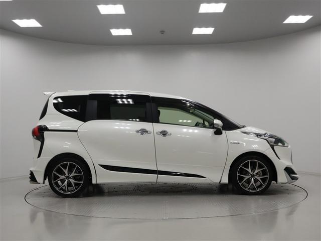 シエンタ ハイブリッドG クエロ トヨタ認定中古車 TSS ICS CD・DVD再生機能 フルセグ TCナビ ドライブレコーダー 社外アルミ フルエアロ LEDヘッドライト 両側電動スライドドア スマートキー ETC バックモニター(5枚目)