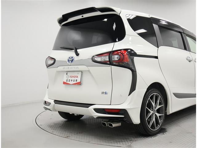 シエンタ ハイブリッドG クエロ トヨタ認定中古車 TSS ICS CD・DVD再生機能 フルセグ TCナビ ドライブレコーダー 社外アルミ フルエアロ LEDヘッドライト 両側電動スライドドア スマートキー ETC バックモニター(26枚目)