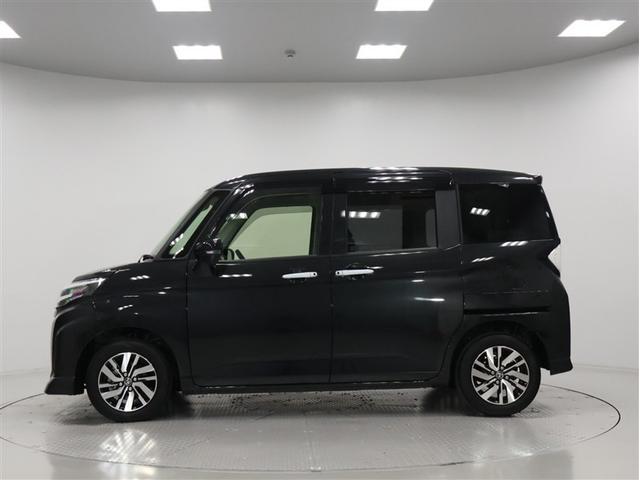 ルーミー カスタムG メモリーナビ・CD/DVD再生・フルセグ視聴・パノラミックビューモニター・両側電動スライドドア・純正アルミホイール・LEDヘッドライト・スマートキー・衝突被害軽減ブレーキ・ワンオーナー(4枚目)