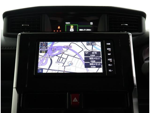 ルーミー カスタムG メモリーナビ・CD/DVD再生・フルセグ視聴・パノラミックビューモニター・両側電動スライドドア・純正アルミホイール・LEDヘッドライト・スマートキー・衝突被害軽減ブレーキ・ワンオーナー(7枚目)