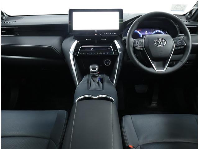 ハリアーハイブリッド Z レザーパッケージ パノラマルーフ ブラインドスポットモニター パノラミックビューモニター フルセグ JBL12.3インチナビ LEDヘッドライト スマートキー ETC バックモニター 衝突被害軽減ブレーキ(3枚目)