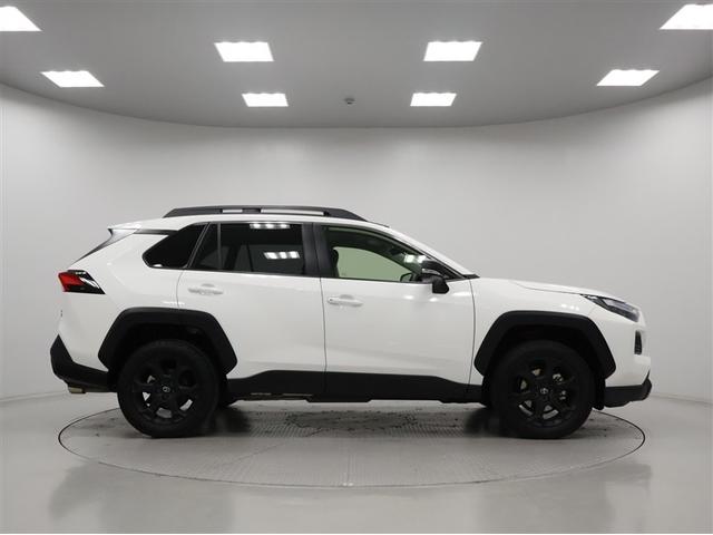 RAV4 ハイブリッドアドベンチャー オフロードパッケージII トヨタ認定中古車 禁煙ワンオーナー ブラインドスポットモニター パノラミックビューモニター フルセグ TCナビ ドライブレコーダー LEDヘッドライト スマートキー ETC バックモニター(5枚目)