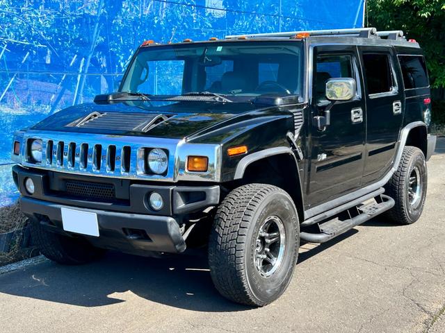 ハマーＨ２ ベースグレード　１ナンバー貨物登録　４ＷＤ　ヒッチメンバー　アルミ　ＥＴＣ　シートヒーター　オートライト　パワーシート　オートエアコン　パワステ　プライバシーガラス　　後部席シートヒーター（17枚目）